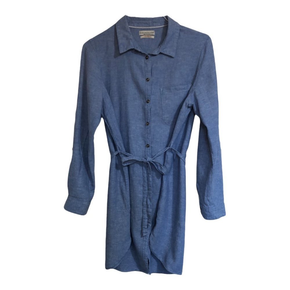 F&F Long sleeve blue dress